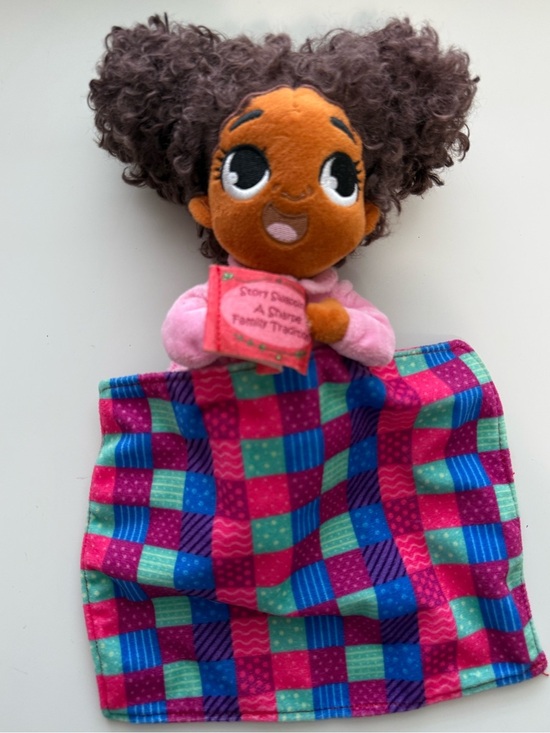 Other - Plush Storytime Doll with Pink Blanket